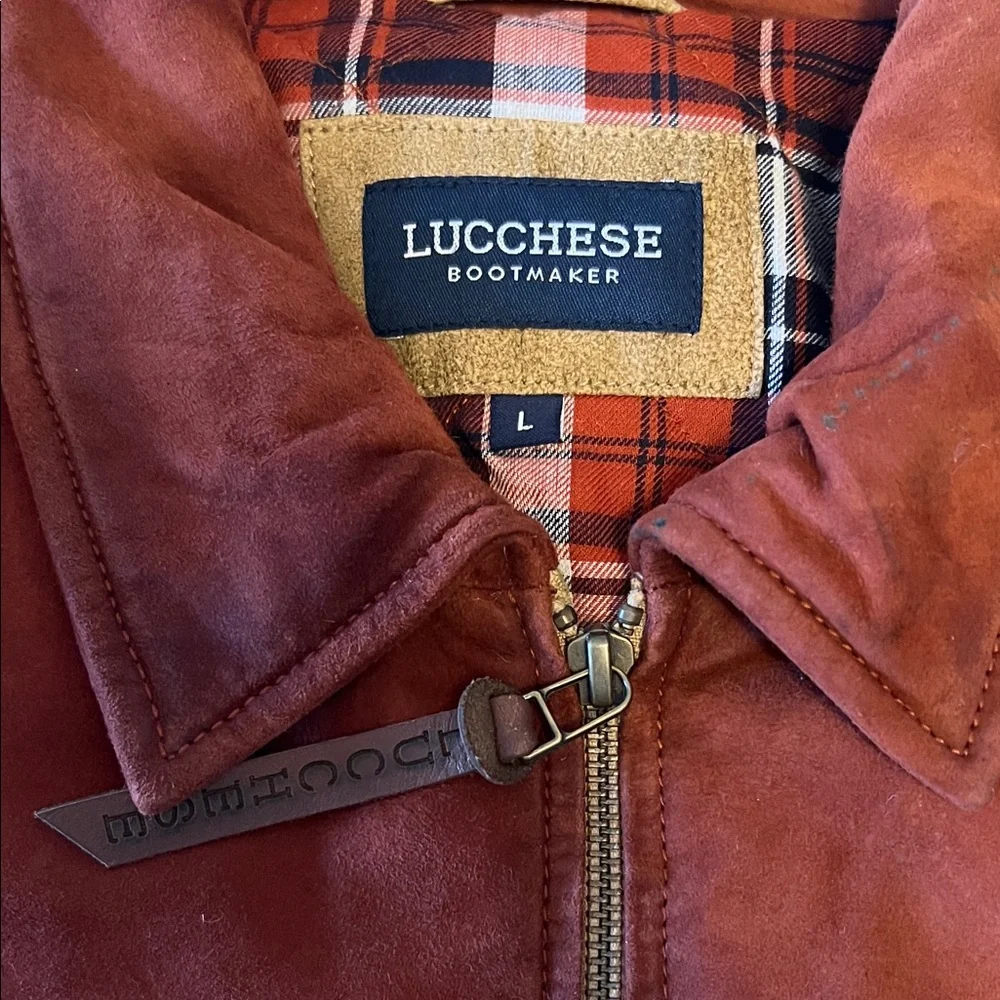 Lucchese Tan and Brown Jacket - Picture 2 of 8